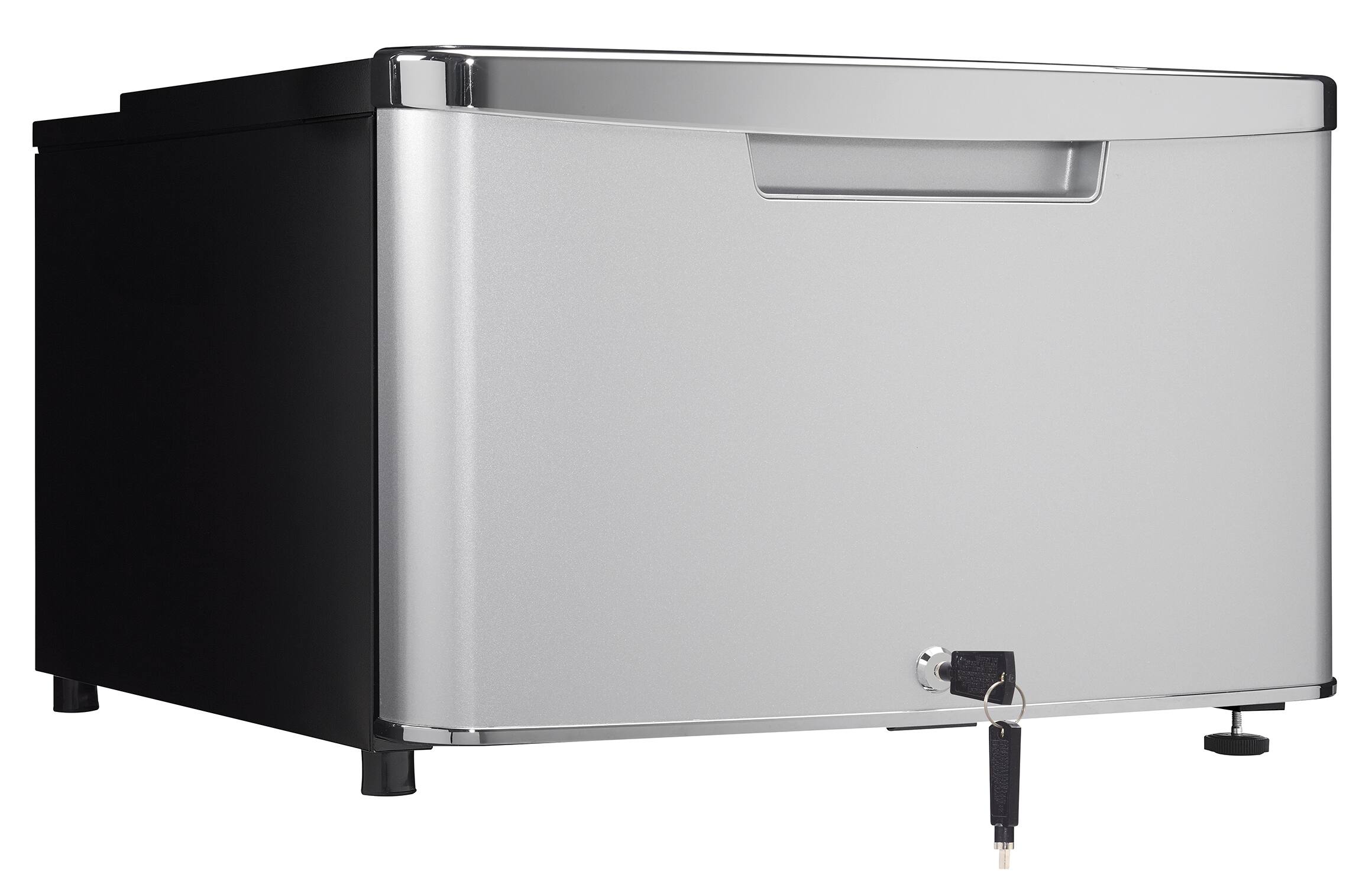 Alt View 7. Danby - ELEV8 Contemporary Classic Storage - Compact Fridge Pedestal - Iridium Silver.