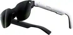 Front. RayNeo - RayNeo Air 3s AR/XR Smart Glasses with 201" Micro OLED - Dark Grey.