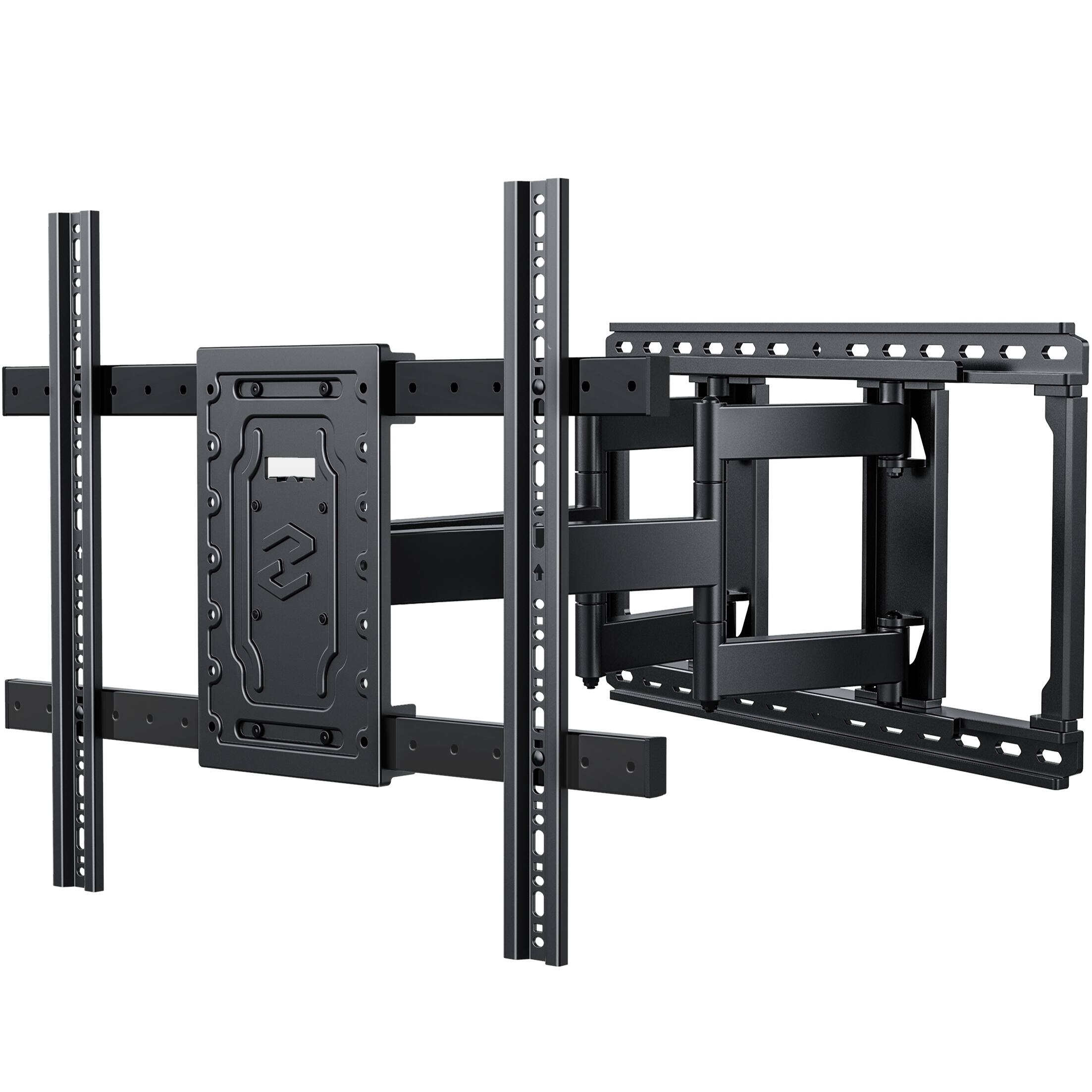 X-assembly - Full Motion TV Wall Mount for 32"-100",up to 220 lbs,Max VESA 800x600mm,fit 12″-24″ Wood Studs - Black