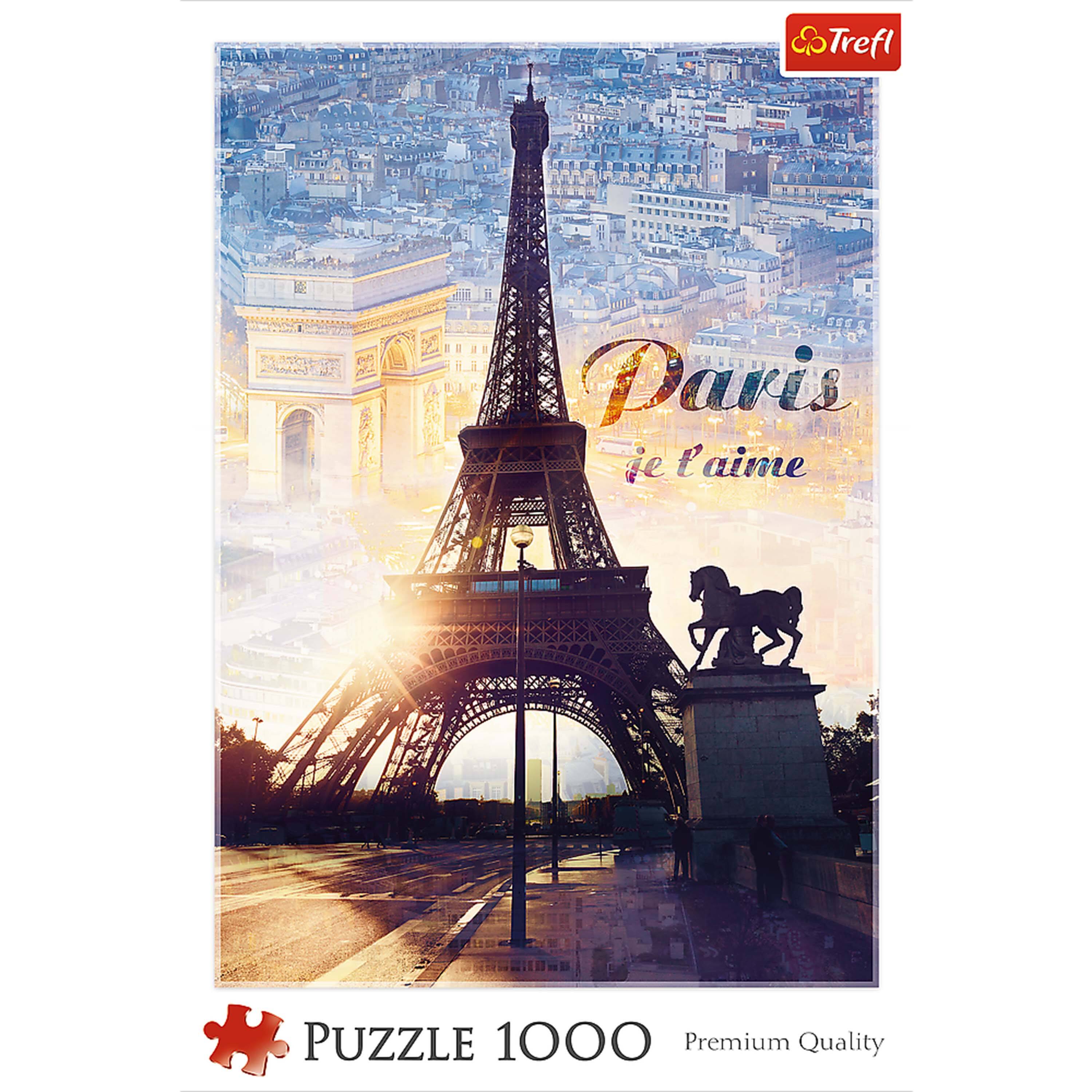 Trefl Paris "je t'aime" PUZZLE 1000 Premium Quality