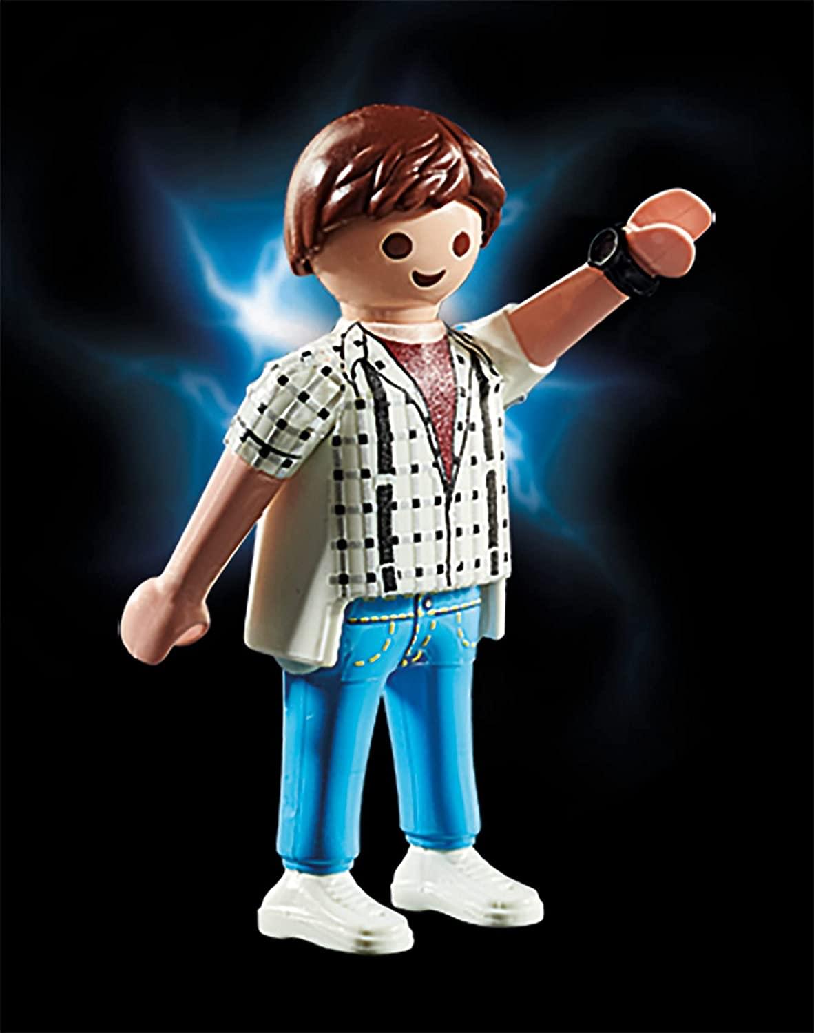 Alt View 2. Playmobil - Back to the Future Playmobil 70633 Marty's Pick-Up Truck Building Set - Black.