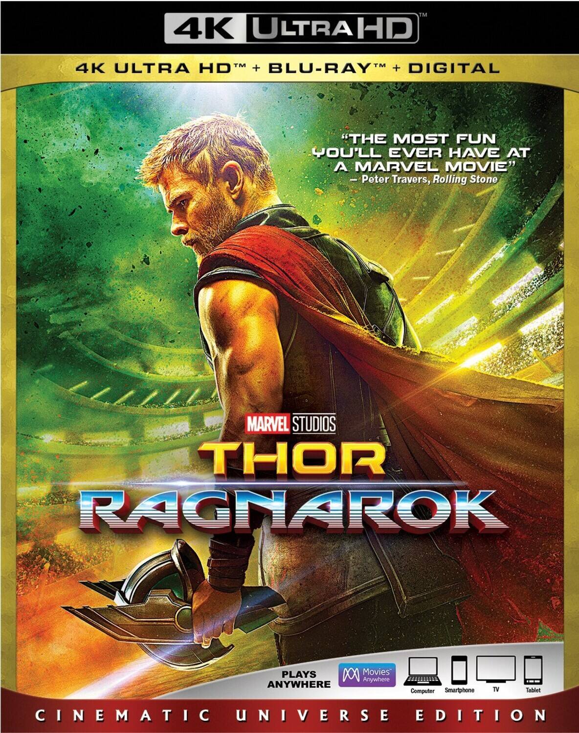 Thor: Ragnarok   - 4K Blu-Ray [Standard] [4K Ultra HD Blu-ray]