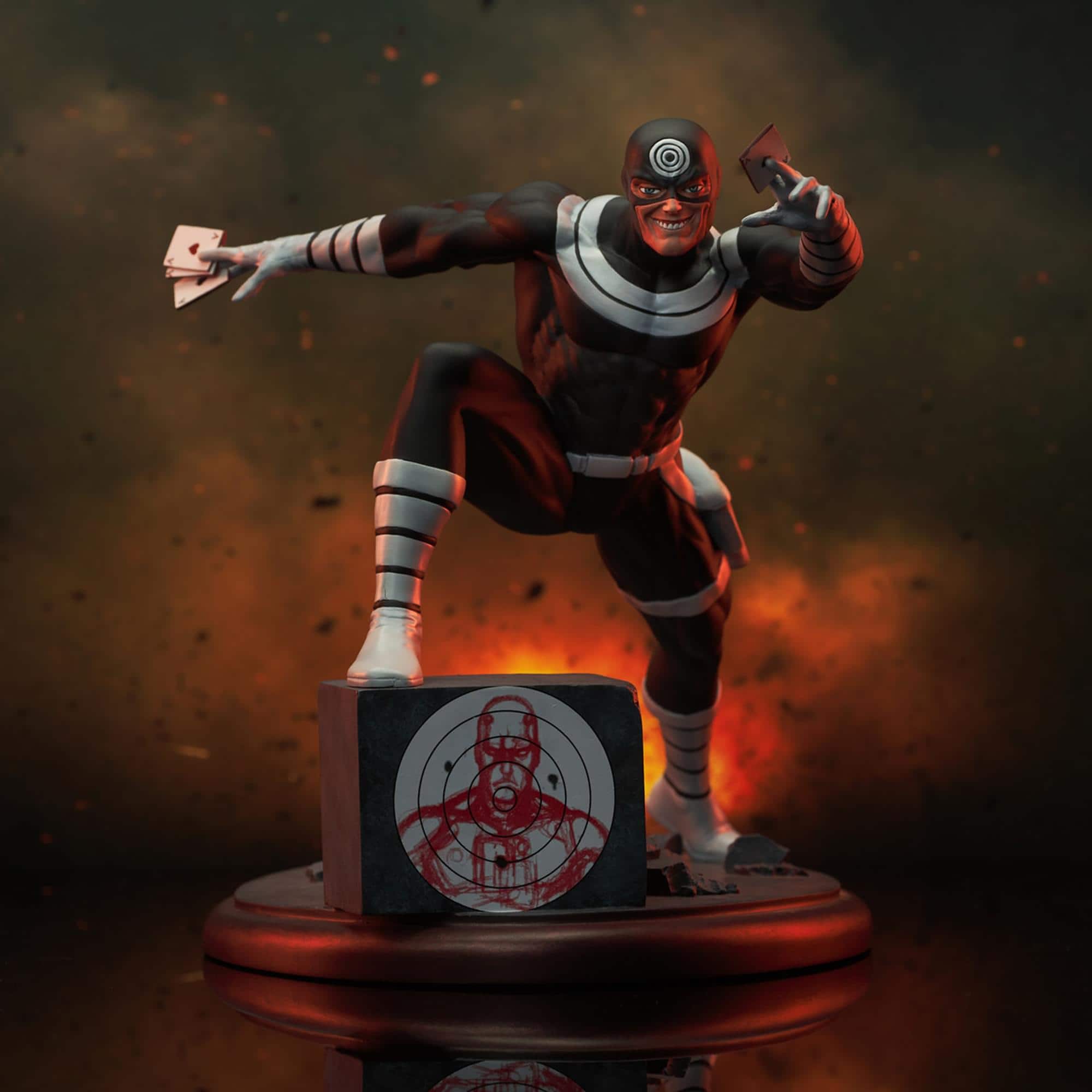 Marvel Premier Collection Bullseye 9 Inch Resin Statue Black
