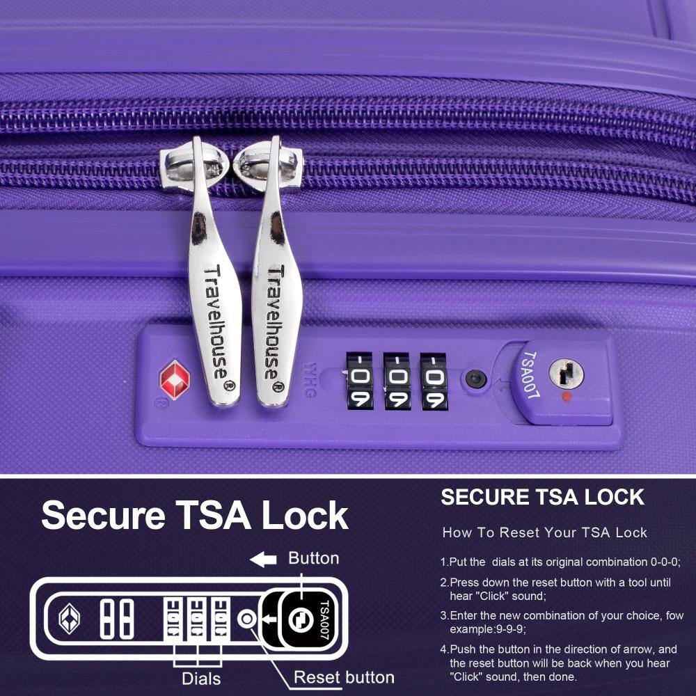 Secure TSA Lock

How To Reset Your TSA Lock

1. Put the dials at its original combination 0-0-0;
2. Press down the reset button with a tool until you hear "Click" sound;
3. Enter the new combination of your choice, for example: 9-9-9;
4. Push the button in the direction of the arrow, and the reset button will be back when you hear "Click" sound, then done.

Button
Dials
Reset button
