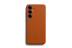 Bellroy - Galaxy S24 Plus Leather Phone Case - Terracotta - Front_Zoom