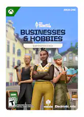 Xbox One The Sims 4 Businesses & Hobbies Expansion Pack. Requires The Sims 4, ESRB and all game updates. Maxis Electronic Arts.