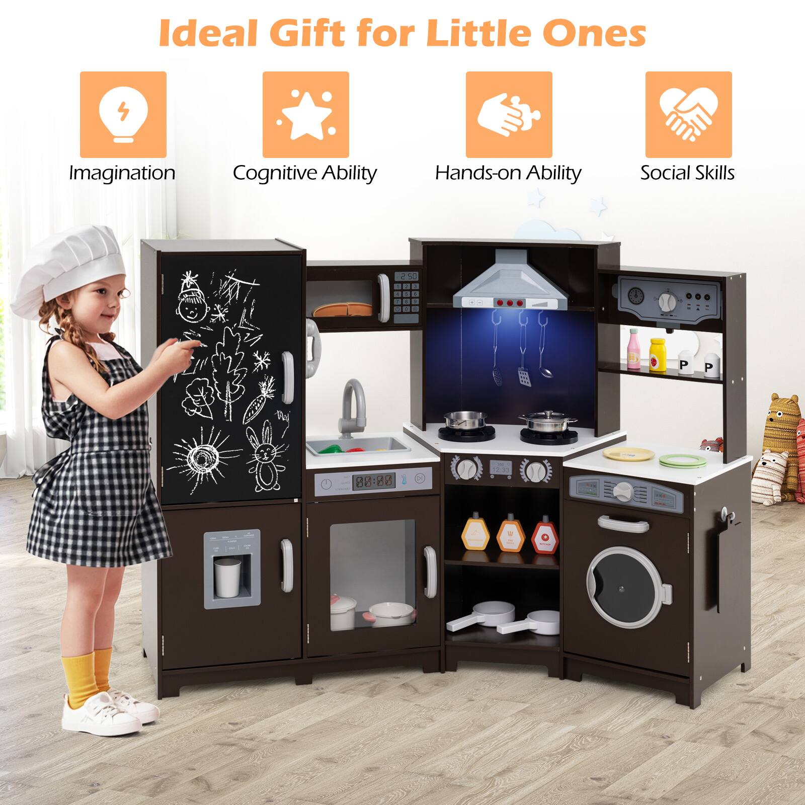 Ideal Gift for Little Ones

- Imagination
- Cognitive Ability
- Hands-on Ability
- Social Skills