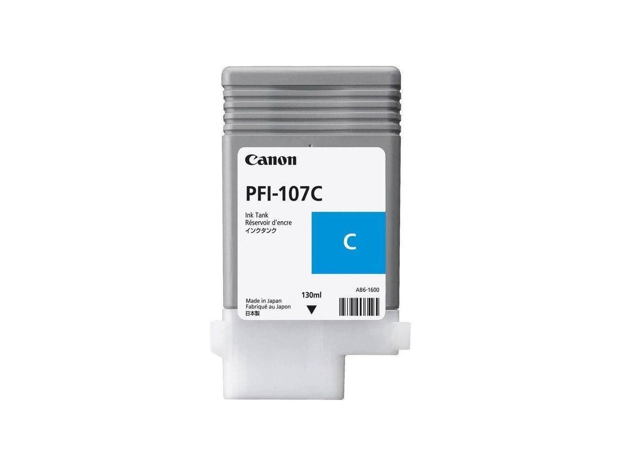 Canon PFI 107 Ink Cartridge Cyan 6706B001 - Best Buy