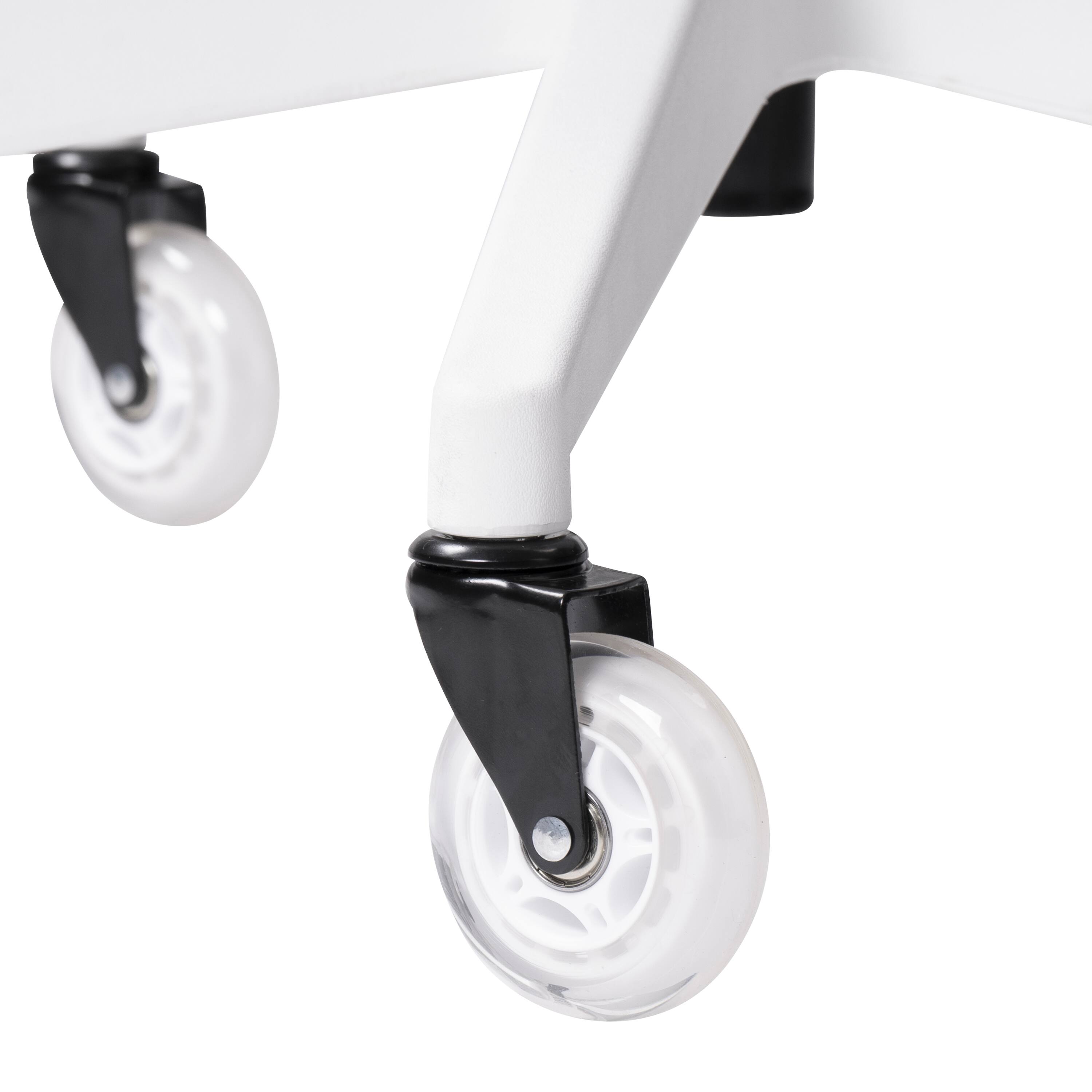 Alt View 1. Spaco - Ergonomic Mesh Gaming Chair, Breathable Back, Adjustable Lumbar and Height, Footrest, 275lbs - White.