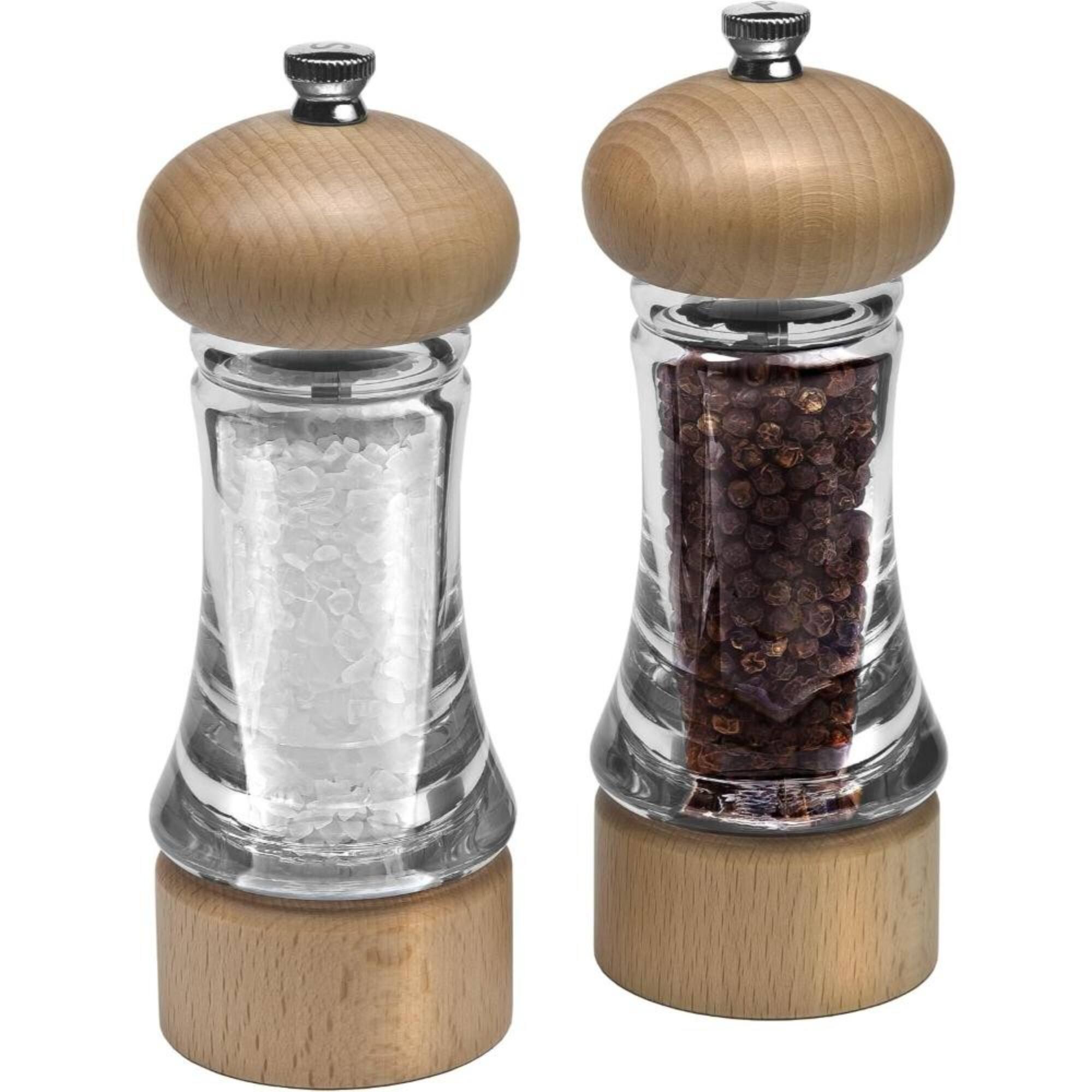 Front. Cole & Mason - Basic Woods Mill Gift Set - Natural.