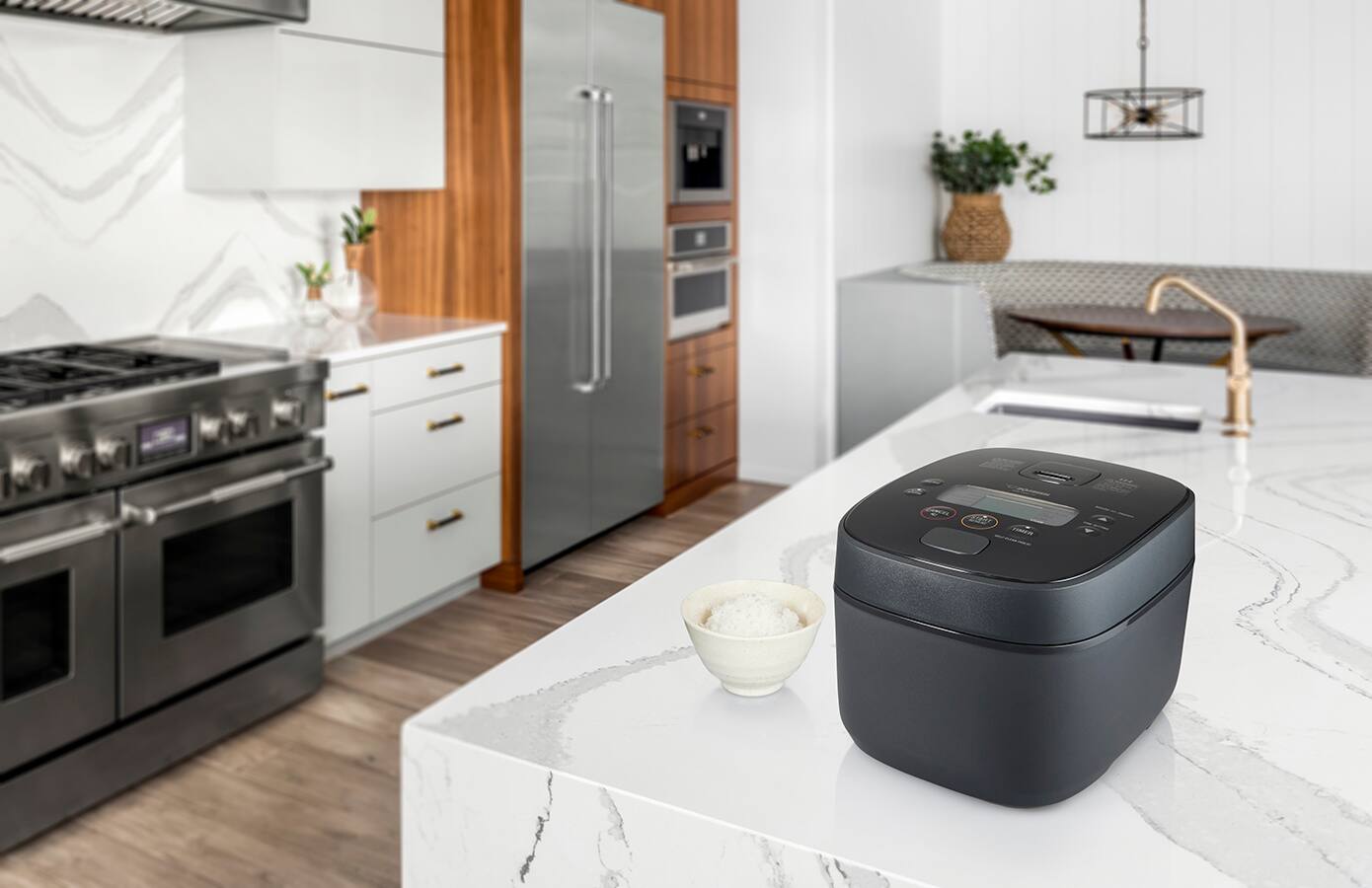 Alt View 1. Zojirushi - Induction Heating Rice Cooker & Warmer - 10 Cup - Black.