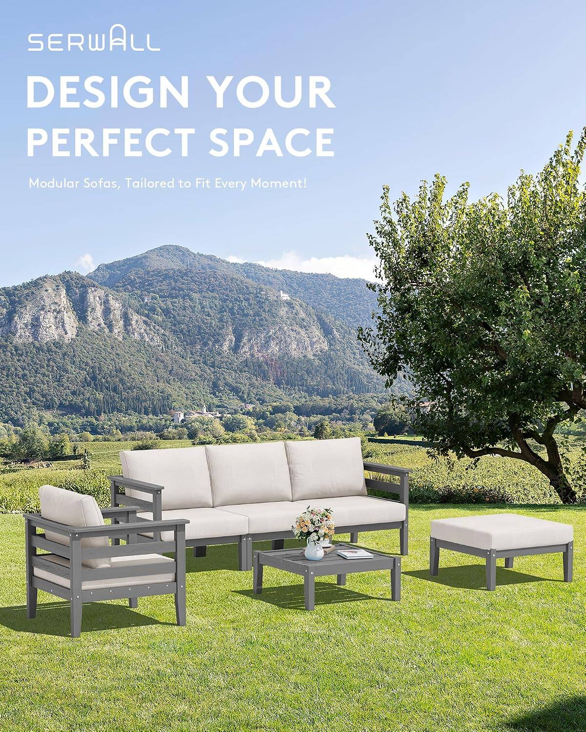 SERWALL  
DESIGN YOUR PERFECT SPACE  
Modular Sofas, Tailored to Fit Every Moment!