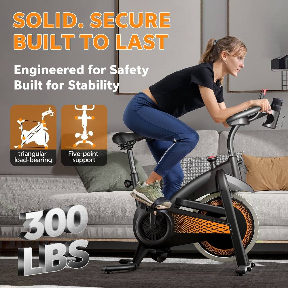 SOLID. SECURE  
BUILT TO LAST  

Engineered for Safety  
Built for Stability  

triangular load-bearing  
Five-point support  

300 LBS