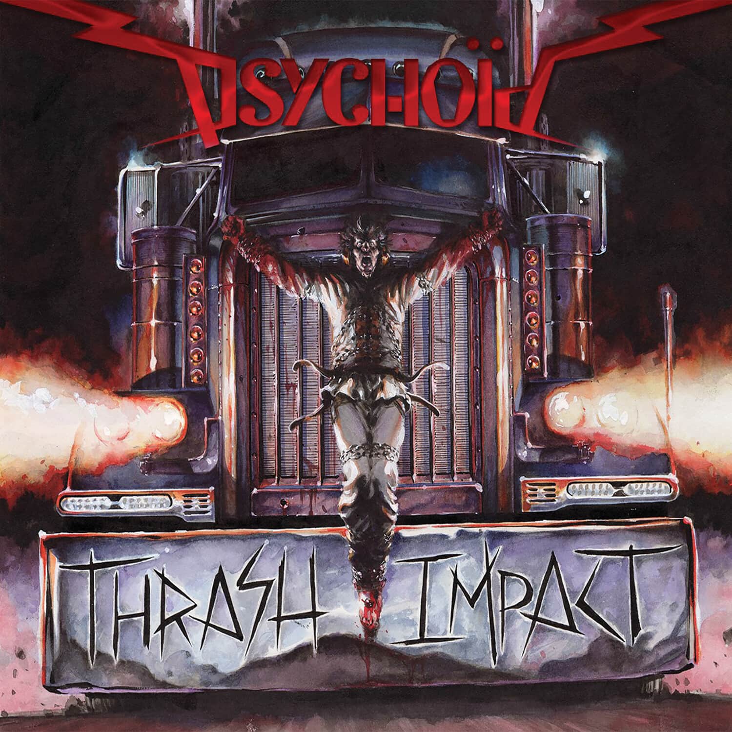 Psychoid - Thrash Impact  - COMPACT DISCS
