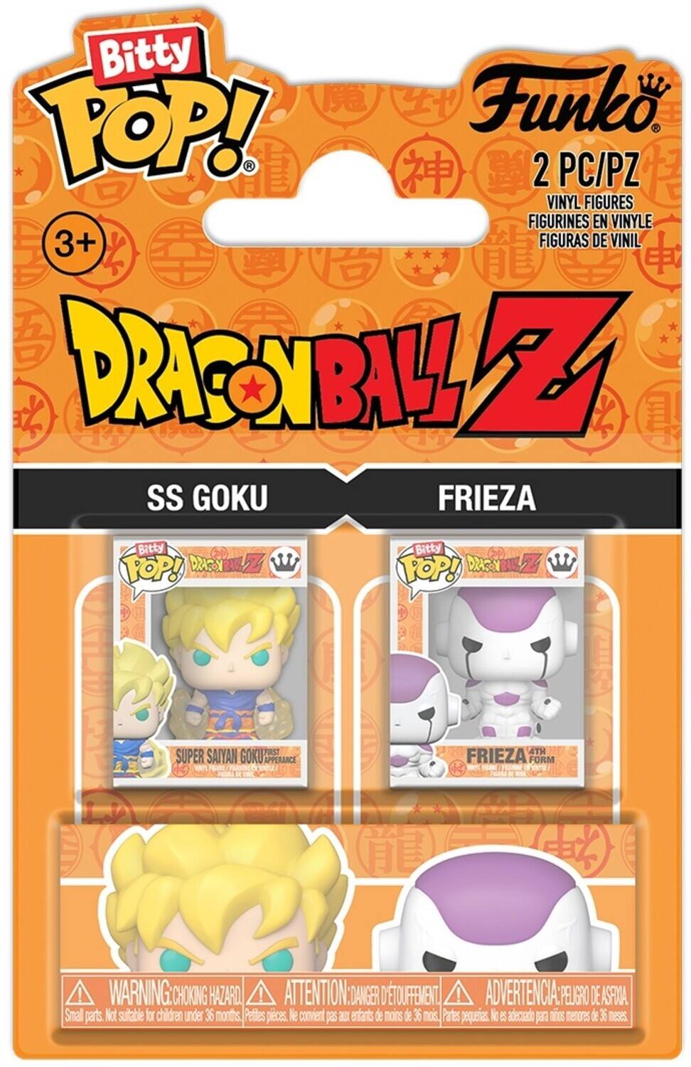 Funko Bitty POP: Dragon Ball Z 2-Pack - Goku & Freiza - COLLECTIBLES