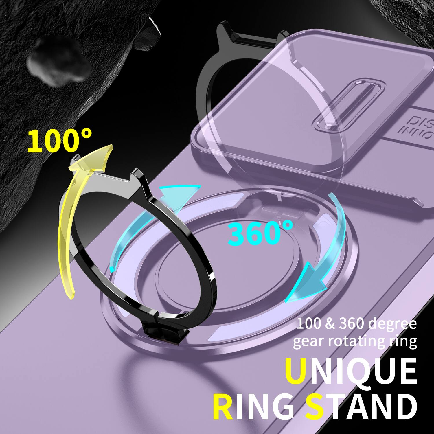 100
DIS INNO
360
100 & 360 degree gear rotating ring UNIQUE RING STAND