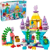 LEGO - DUPLO Disney Ariel’s Magical Underwater Palace Kids Learning Toy 10435 - Front_Zoom