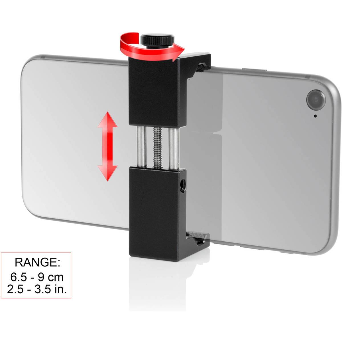 RANGE: 6.5 - 9 cm  
2.5 - 3.5 in.