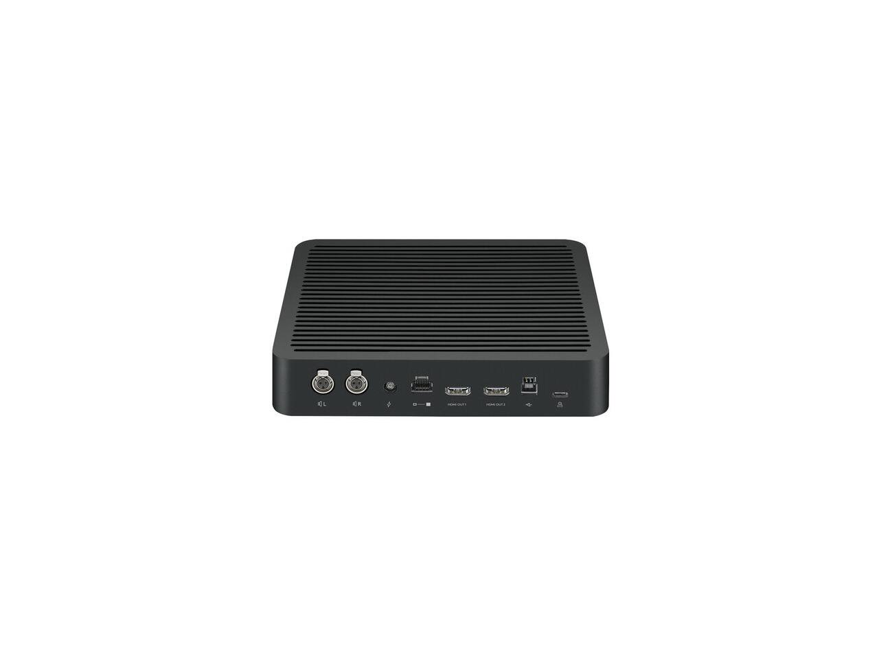 Front. Logitech - Logitech Rally Display Hub - Conferencing Accessory | 993-001951 - Black.