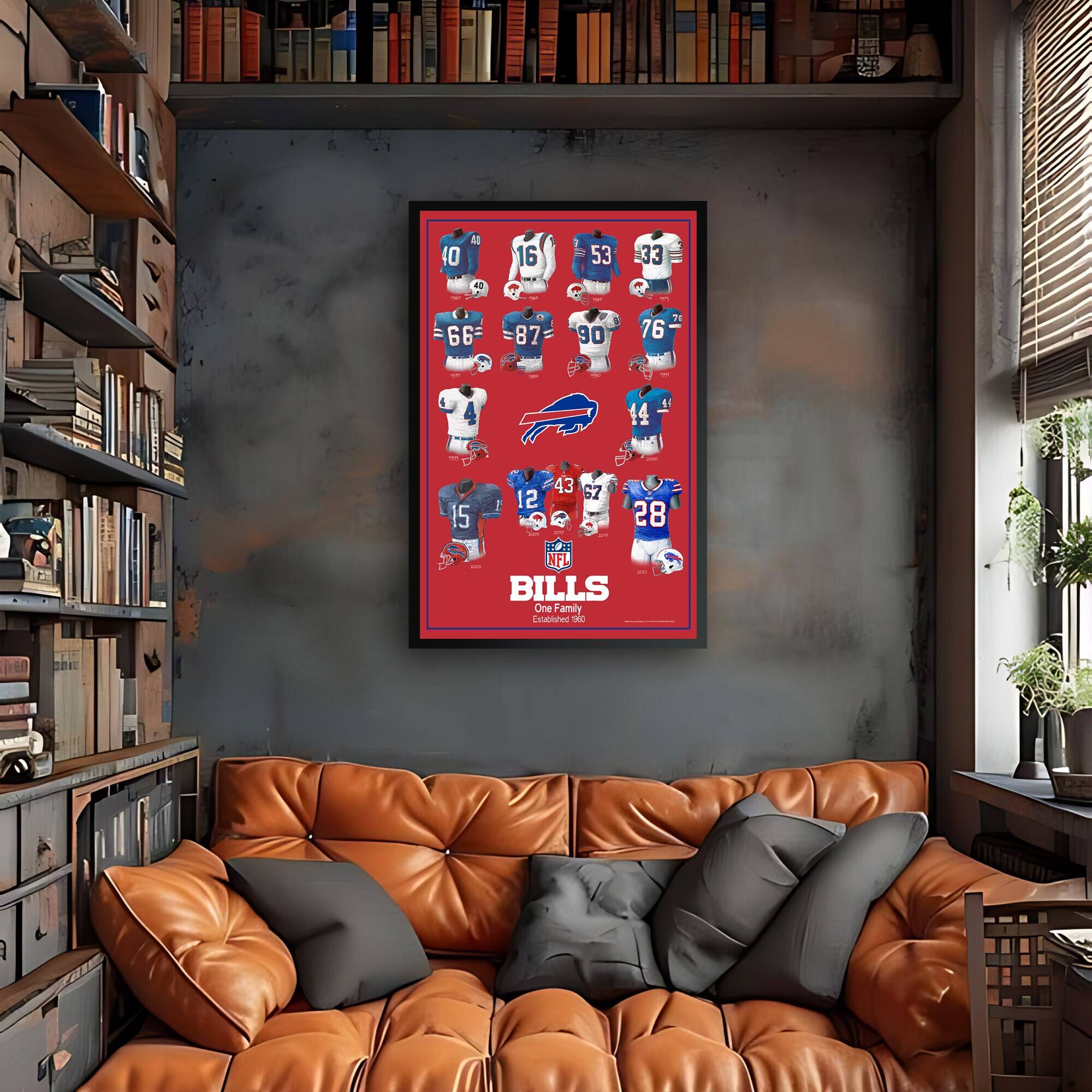 NFL BILLS  
One Family Established 1960  

10 16 53 33 48  
66 87 90 71 76 4 14 1 15 43 67 2 28  

NFL BILLS  
One Family Established 1960