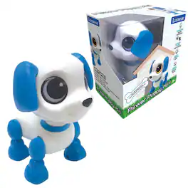Lexibook - Power Puppy Mini - Dog robot with light and sound effects, hand clap command, voice repeat