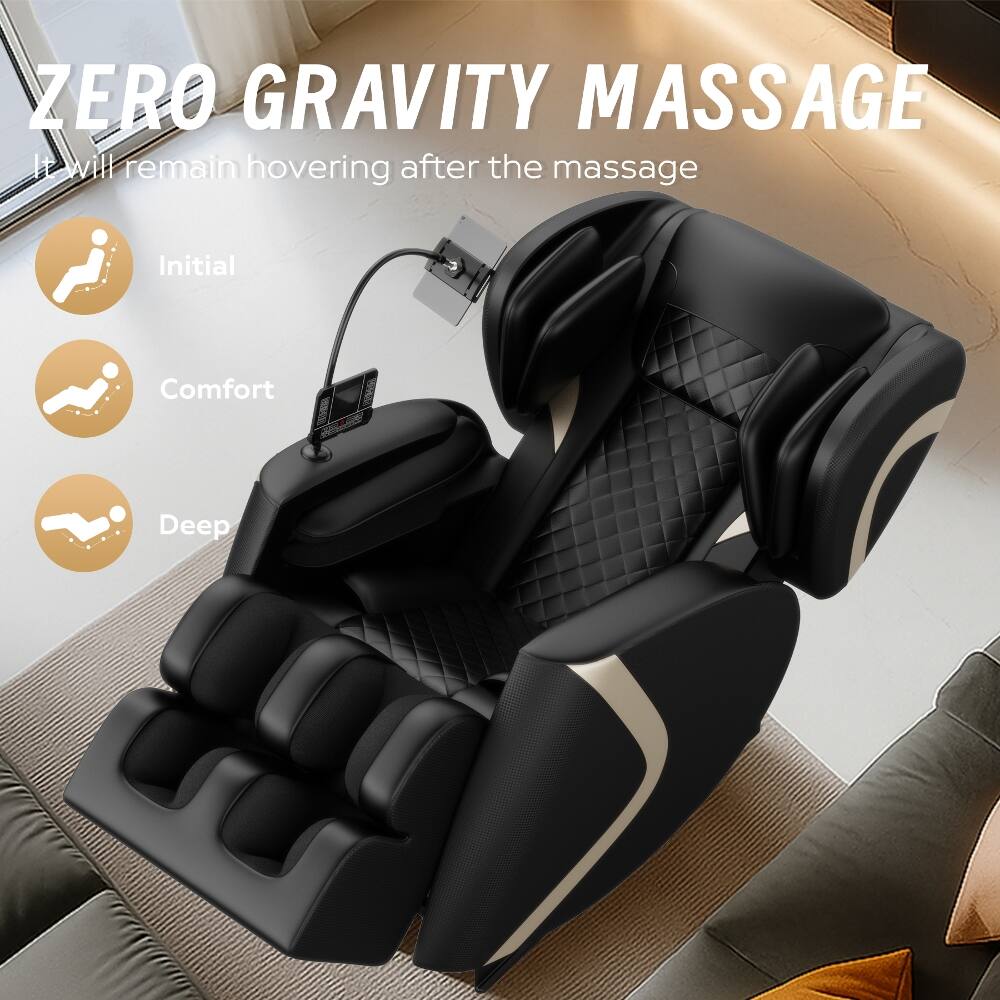 ZERO GRAVITY MASSAGE  
It will remain hovering after the massage

Initial  
Comfort  
Deep