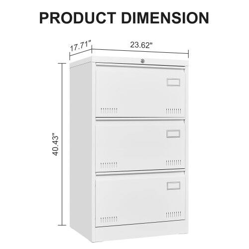 PRODUCT DIMENSION  
17.71" x 23.62" x 40.43"