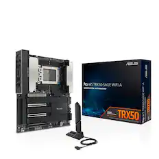 ASUS Pro WS TRX50-SAGE WIFI A WORKSTATION MOTHERBOARD WIFI TRX50-SAGE TRX50 AM4 SOCKET STARS WORKSTATION