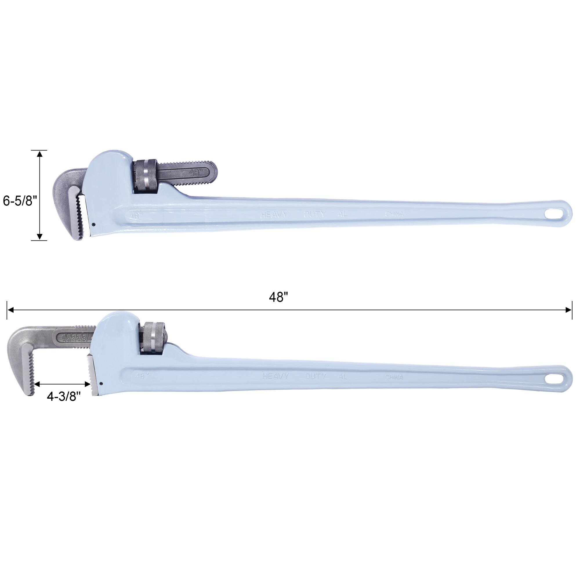 6-5/8" HEAVY DUTY AL CHINA  
48"  
4-3/8"