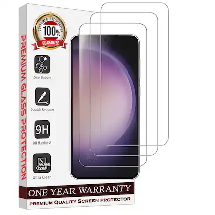 CUSTOMER SATISFACTION
100% GUARANTEE
PREMIUM GLASS PROTECTION
- Zero Bubble
- Scratch Resistant
- 9H Hardness
- 99.99% Crystal
- Ultra Clear
ONE YEAR WARRANTY
PREMIUM QUALITY SCREEN PROTECTOR