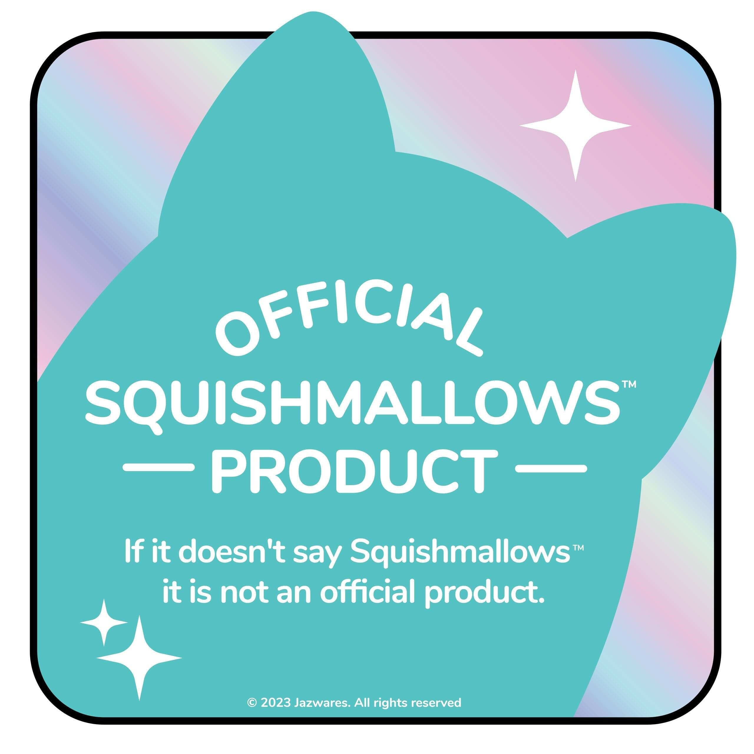 OFFICIAL SQUISHMALLOWS™ PRODUCT

If it doesn't say Squishmallows™ it is not an official product.

© 2023 Jazwares. All rights reserved