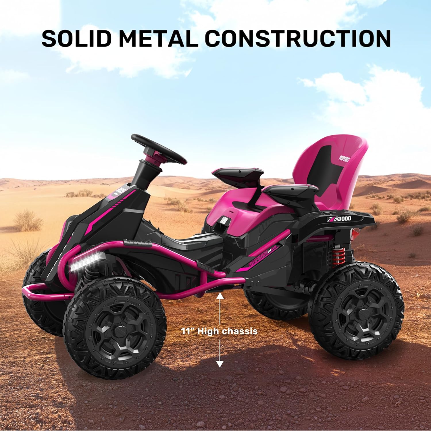 SOLID METAL CONSTRUCTION

FIVAED
305
R1000

11" High chassis