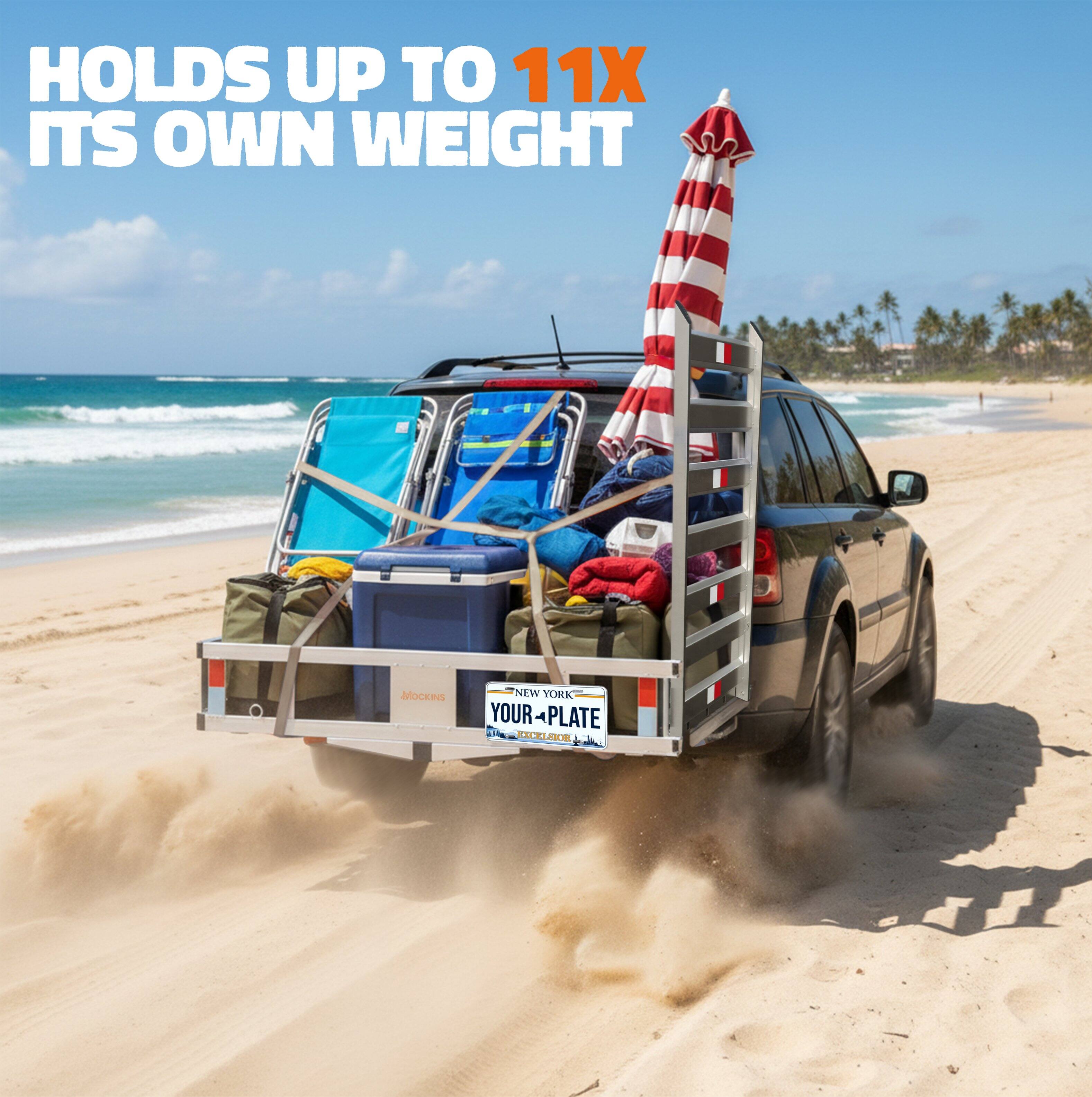 HOLDS UP TO 11X ITS OWN WEIGHT

MOCKING NEW YORK YOUR-PLATE