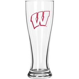 Logo Brands - Wisconsin Badgers 16oz. Gameday Pilsner Glass - Multicolor