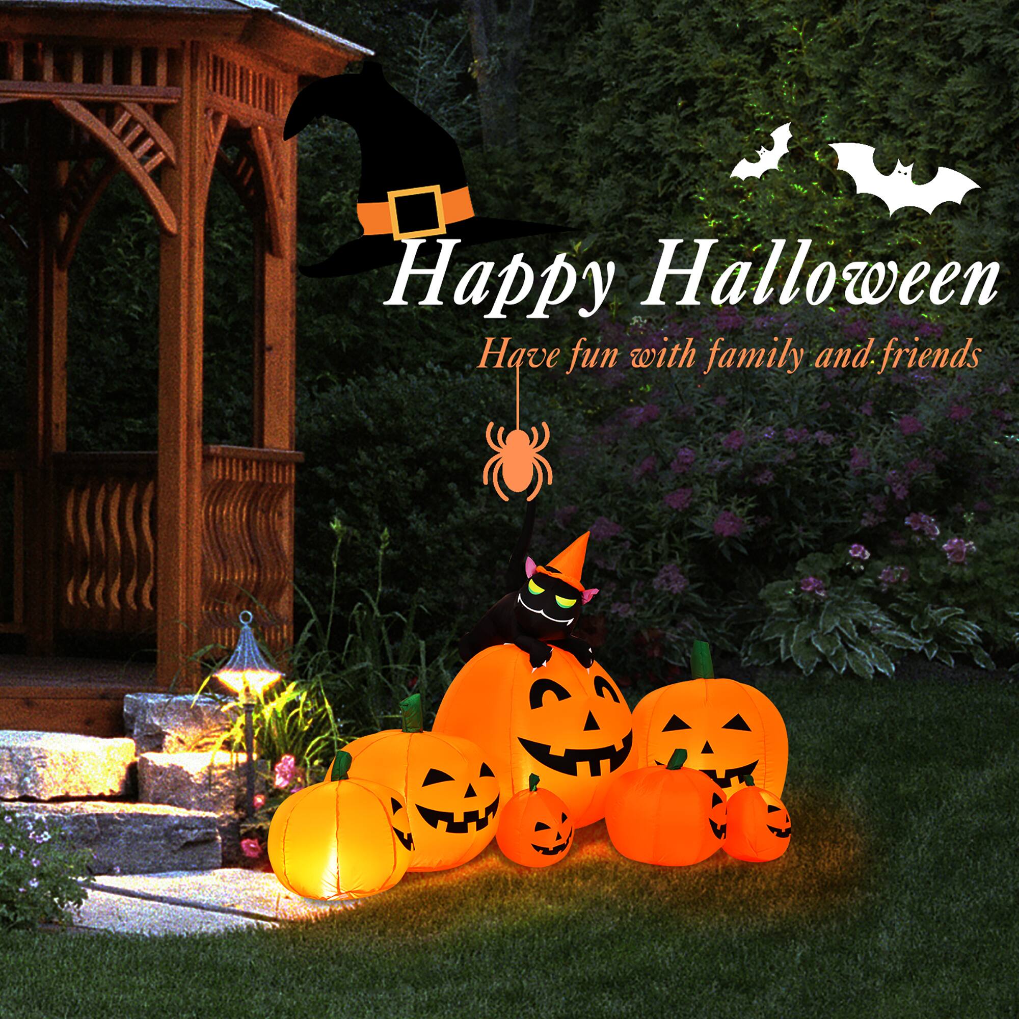 "Happy Halloween! Have fun with family and friends."