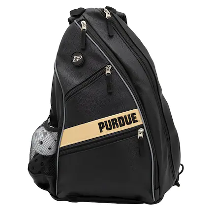 Front. Team Golf - Purdue Boilermakers Embroidered Team Backpack - Multicolor.