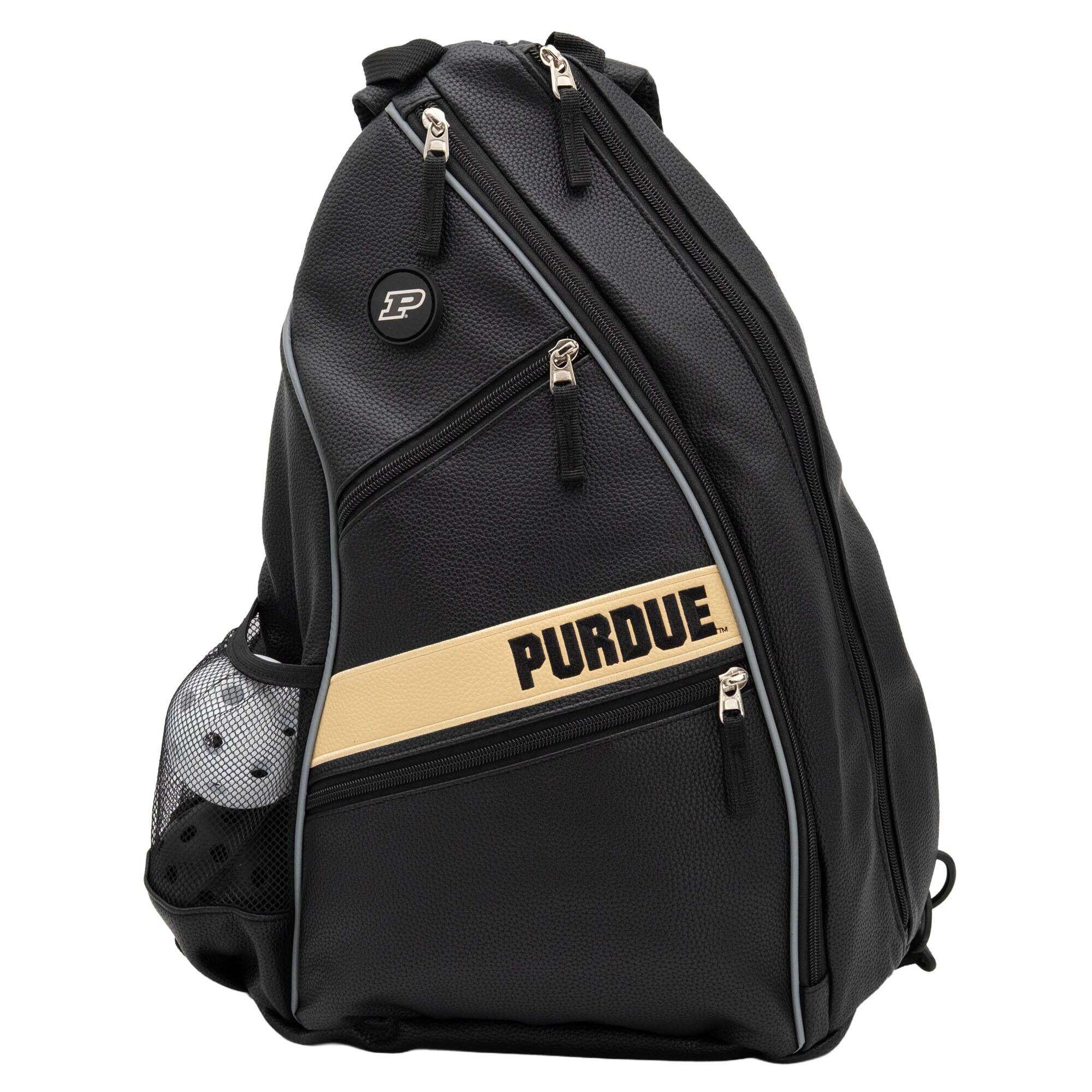Front. Team Golf - Purdue Boilermakers Embroidered Team Backpack - Multicolor.