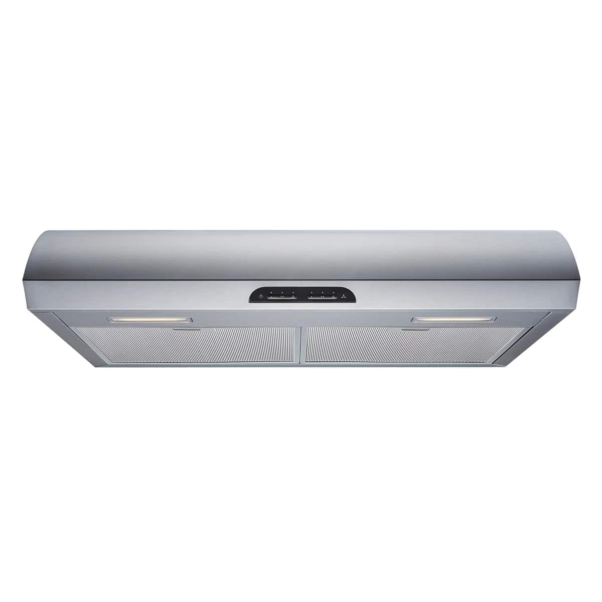 Front. Winflo - Winflo 30 inch Convertible 500-CFM Stainless steel Under Cabinet Range Hood - Stainless Steel.