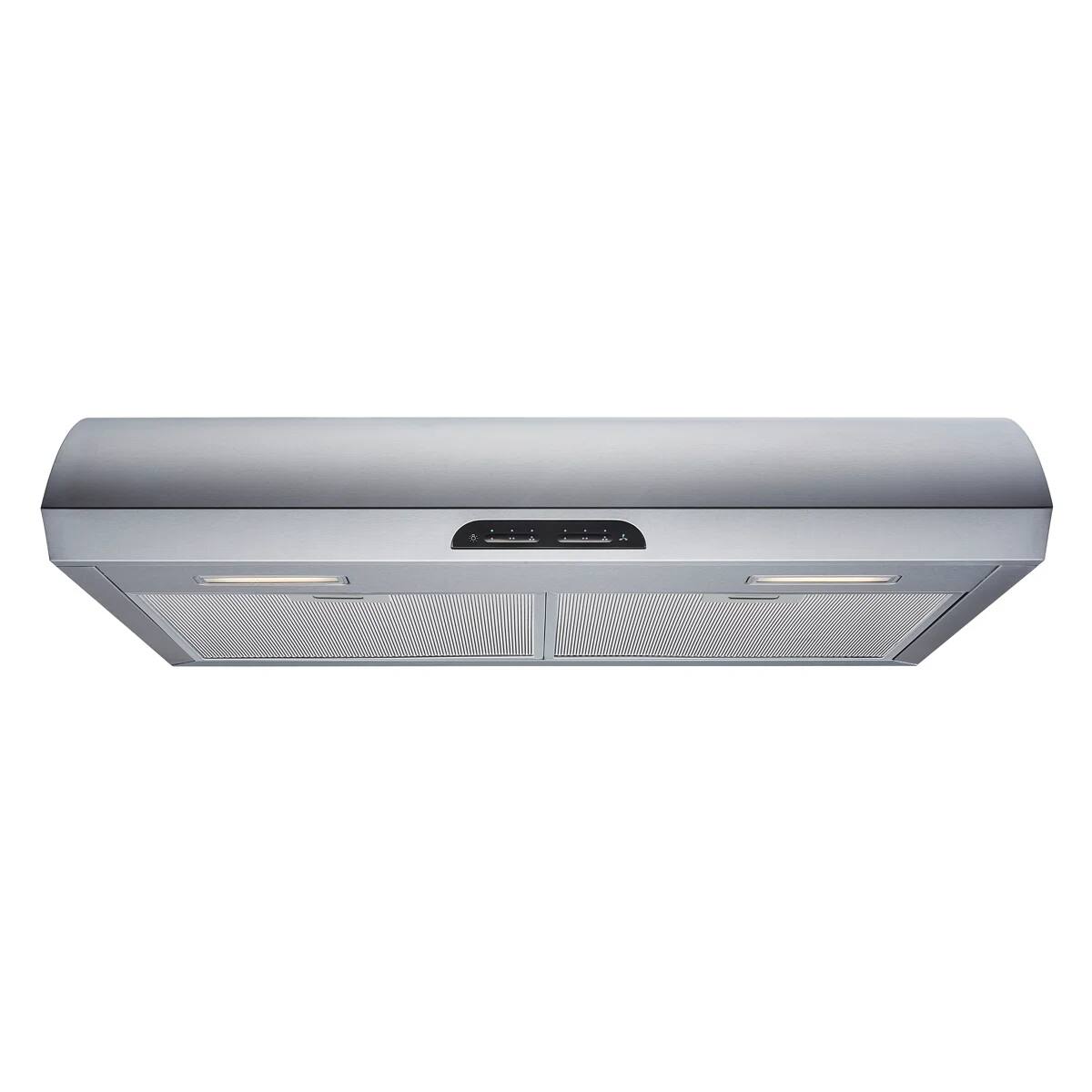 Front. Winflo - Winflo 30 inch Convertible 500-CFM Stainless steel Under Cabinet Range Hood - Stainless Steel.