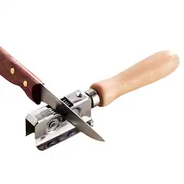 Kings County Tools - Handheld Manual Knife Sharpener - Light Wood