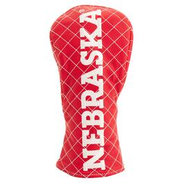 Team Golf - Nebraska Huskers Quilted Fairway Headcover - Multicolor