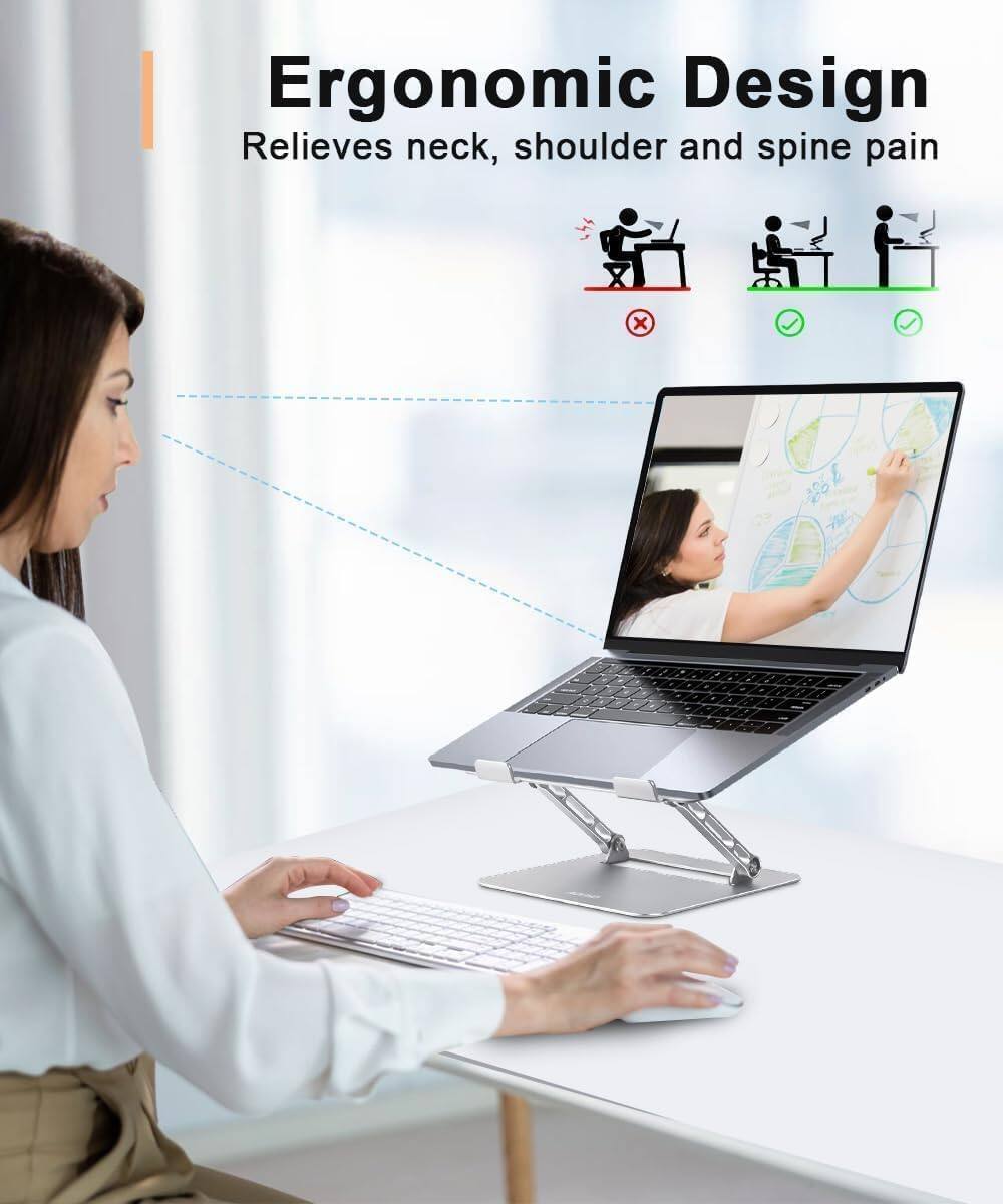 Ergonomic Design  
Relieves neck, shoulder and spine pain