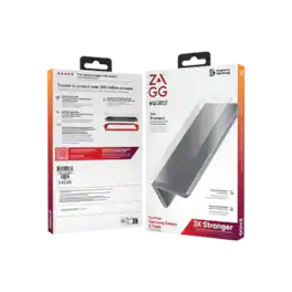 ZAGG - Glass Antimicrobial Screen Protector - Samsung Galaxy Z Fold6 - Clear
