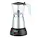 Alt View 6. Brentwood - 6-Cup Electric Moka Pot Espresso Machine - Silver.