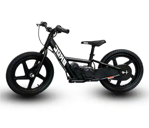 Angle. Best Rideon Cars - E-Bike 16 Inch Black - Black.