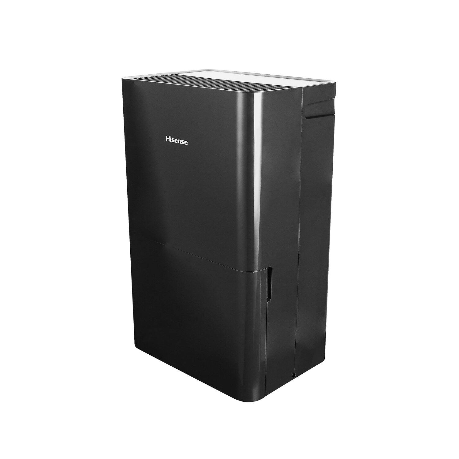 Alt View 4. Hisense - Hisense 50 Pint Dehumidifier with Pump in Black - Black.