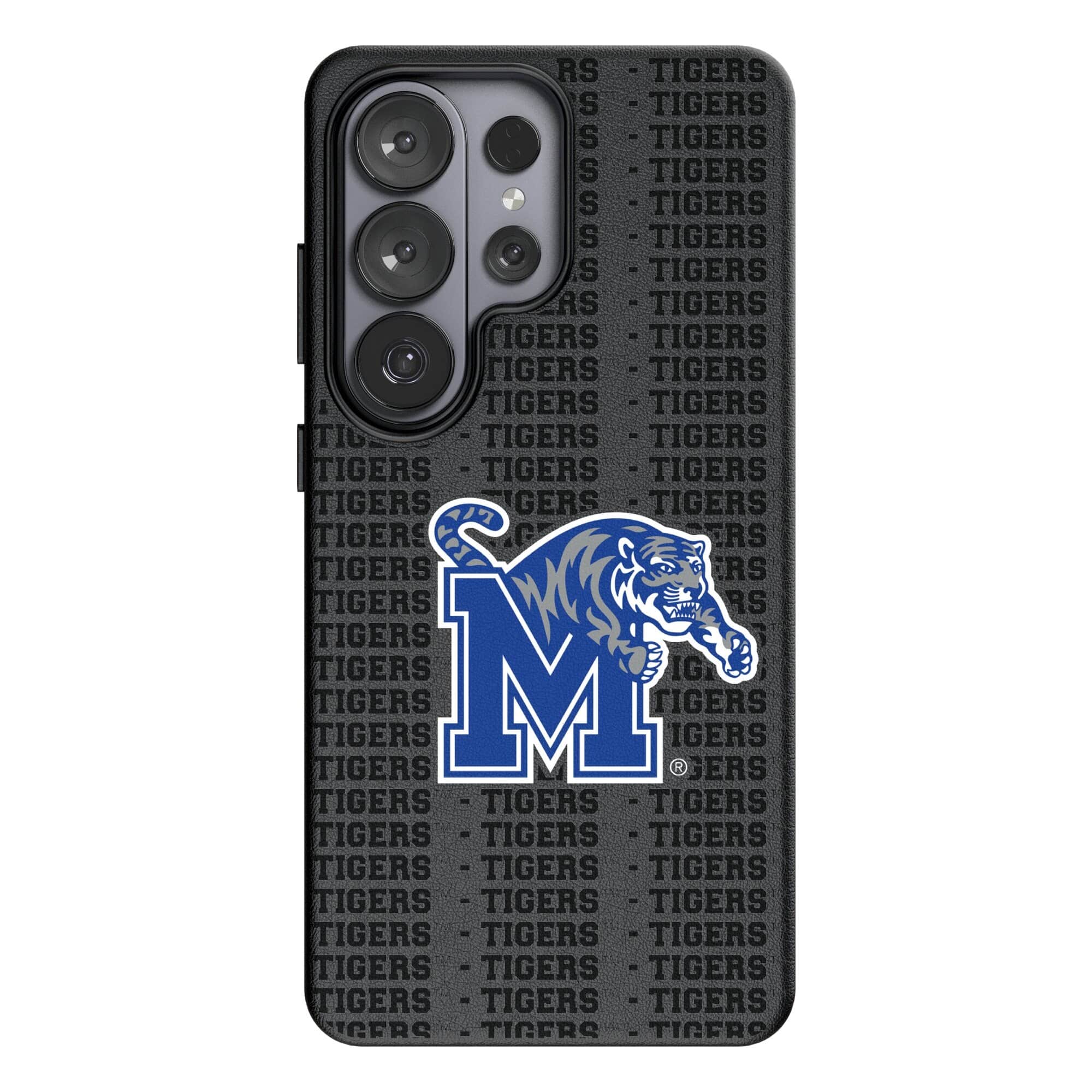 Keyscaper - NCAA - Memphis Tigers Text Backdrop Galaxy Magnetic Bump Case - S25 Plus - Black price history on PriceWatchPro