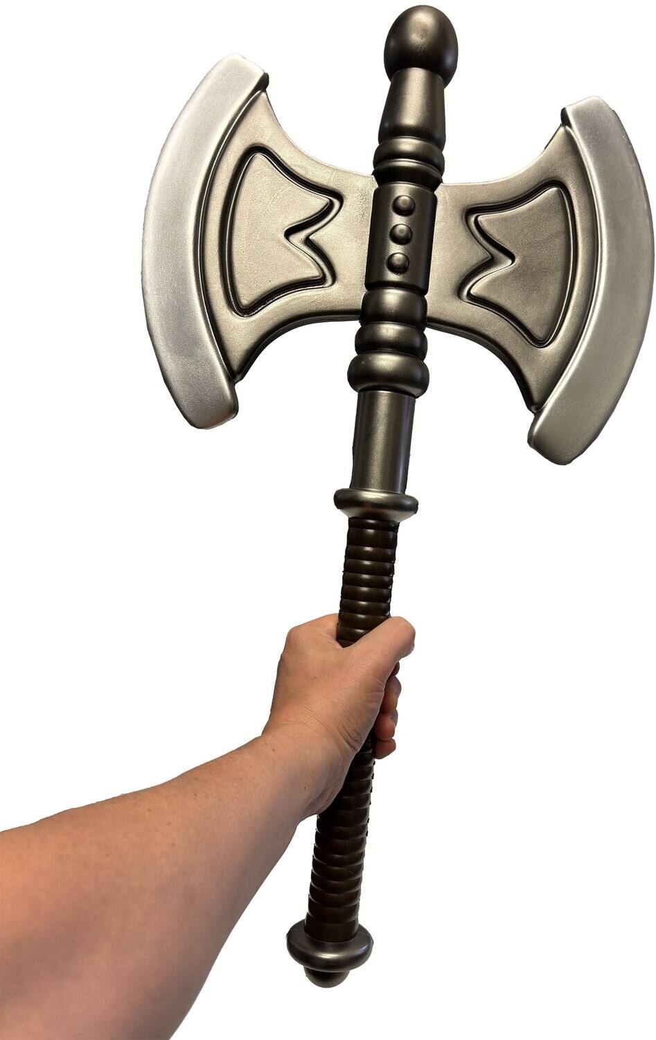 Alt View 1. PopMarket - Masters of the Universe - He-Man Battle Axe LARP Stunt Prop Replica   - COLLECTIBLES - Multicolor.