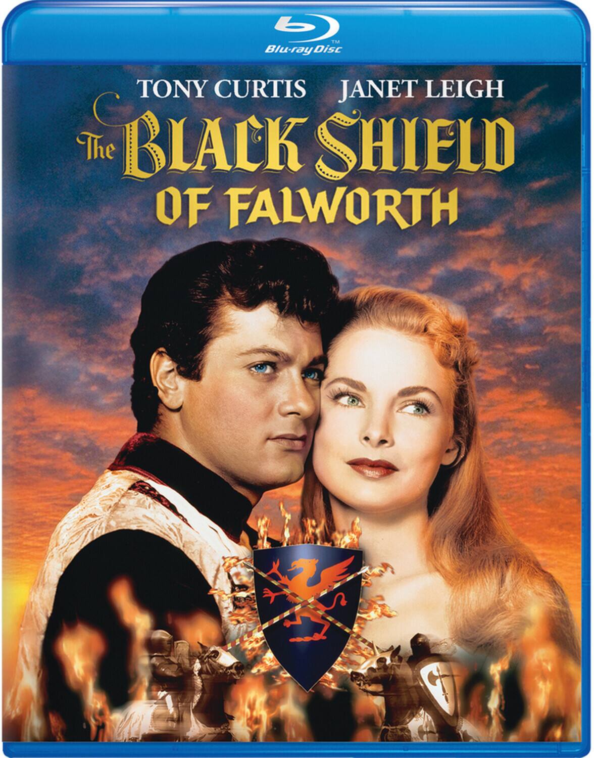 Front. The Black Shield of Falworth   - BLU-RAY.