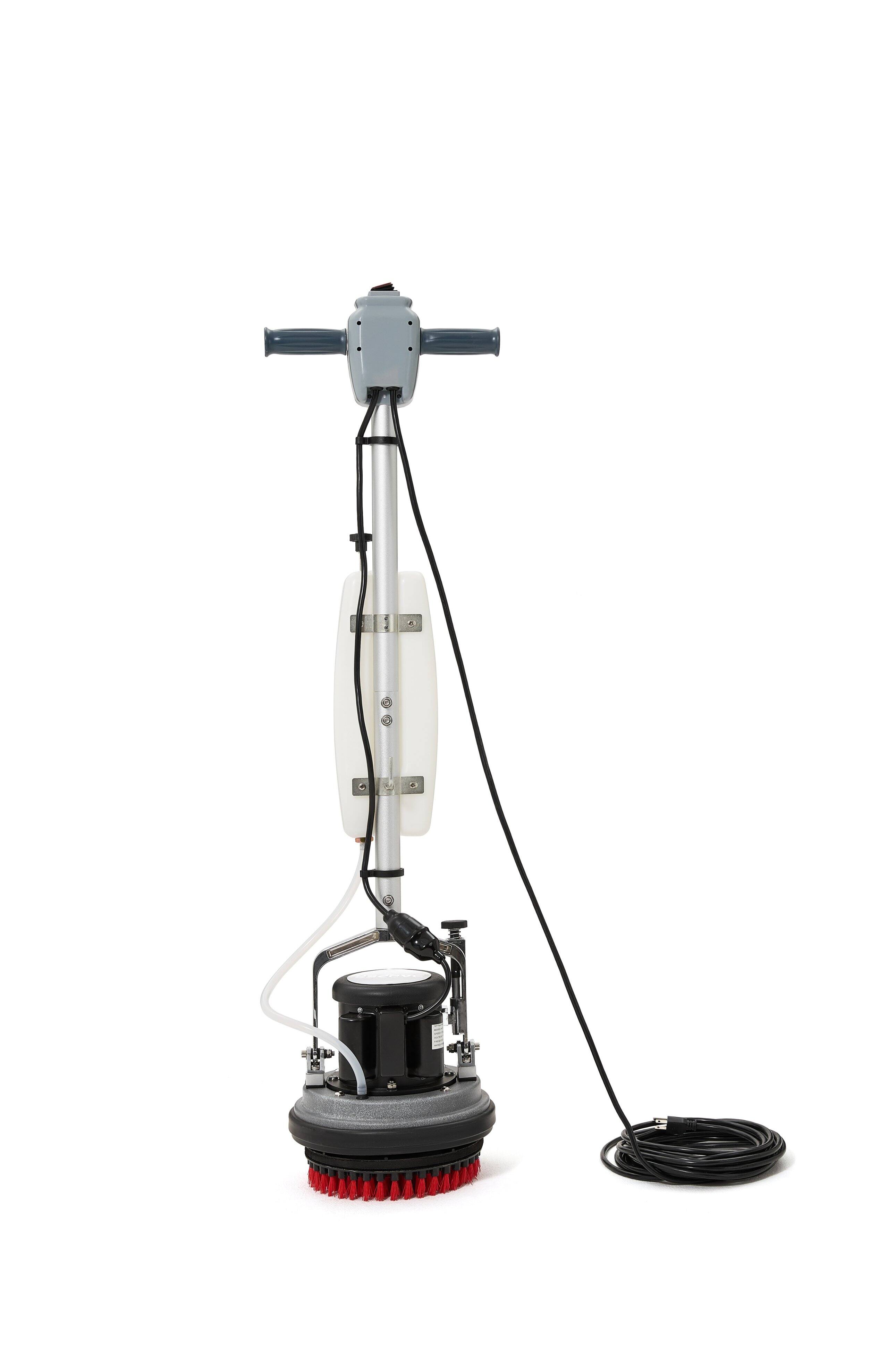Angle. Dapper Supply - 10 inch Heavy duty Multi Functional Floor Buffer Polisher Machine with a Set of 3 Scouring Pads.
